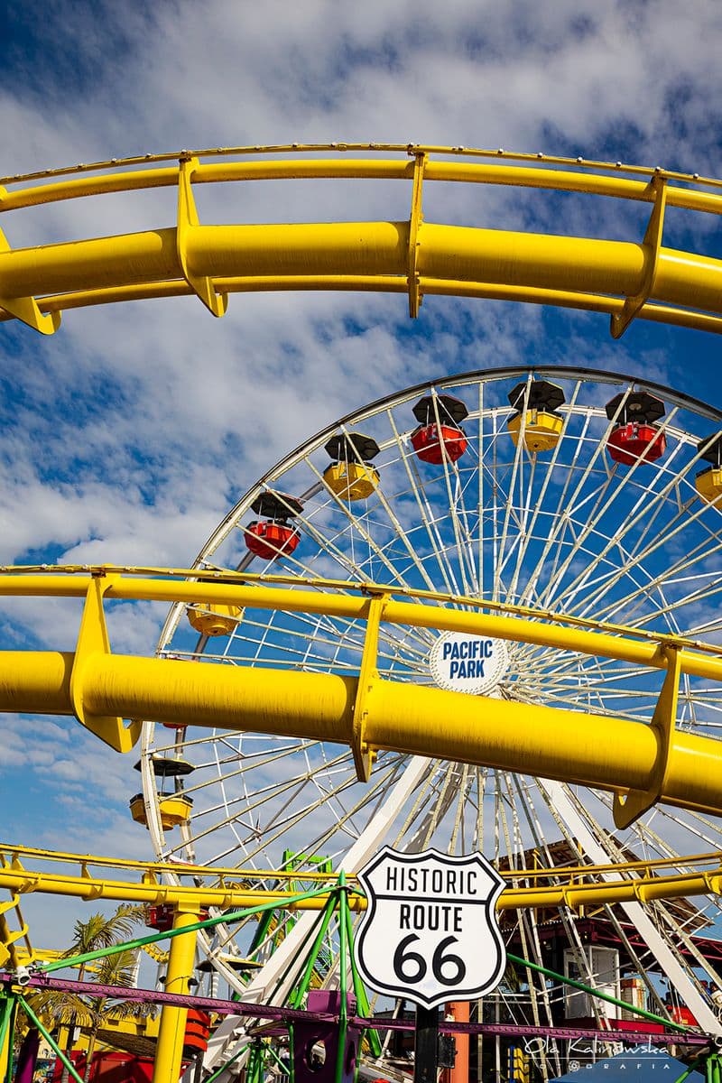 USA, LA, Santa Monica pier